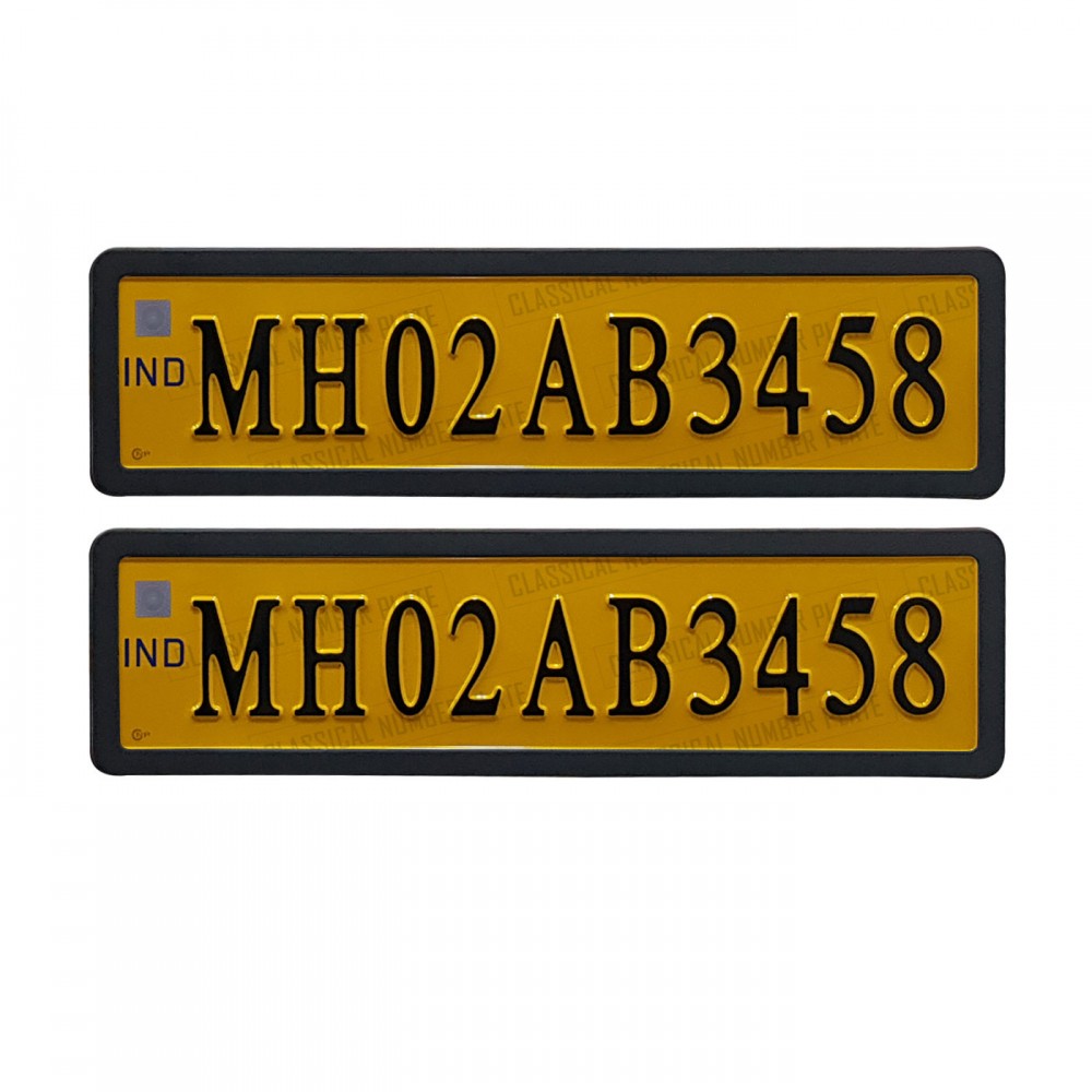 Classical Times Yellow With Frame