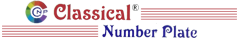 Classical Number Plate Classical Number Plate